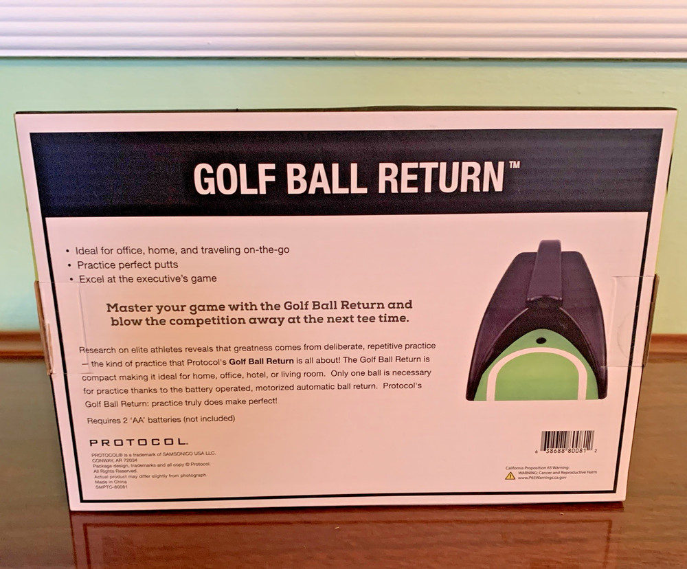 Protocol Automatic Golf Ball Return- NIB