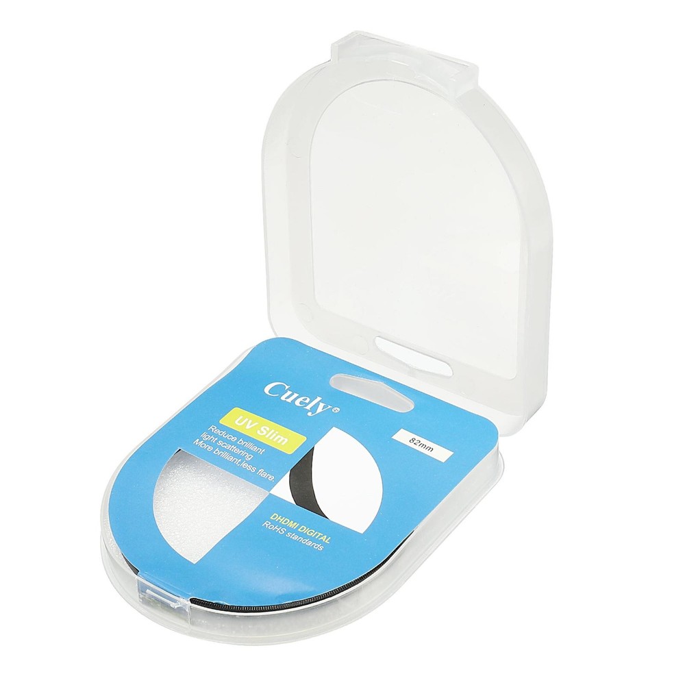 UV Lens Filters, 82mm Thin Protective Multilayer Frame