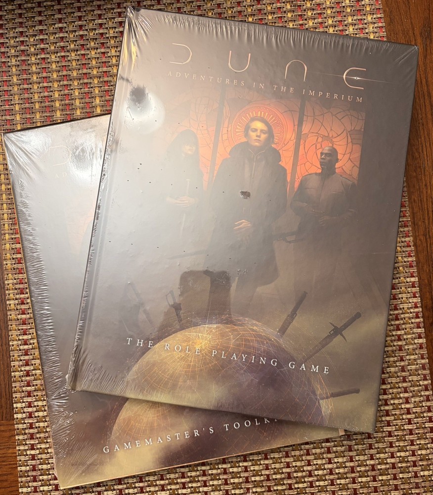 New - DUNE: Adventures in the Imperium RPG Core Rules AND GM Toolkit  Modiphius