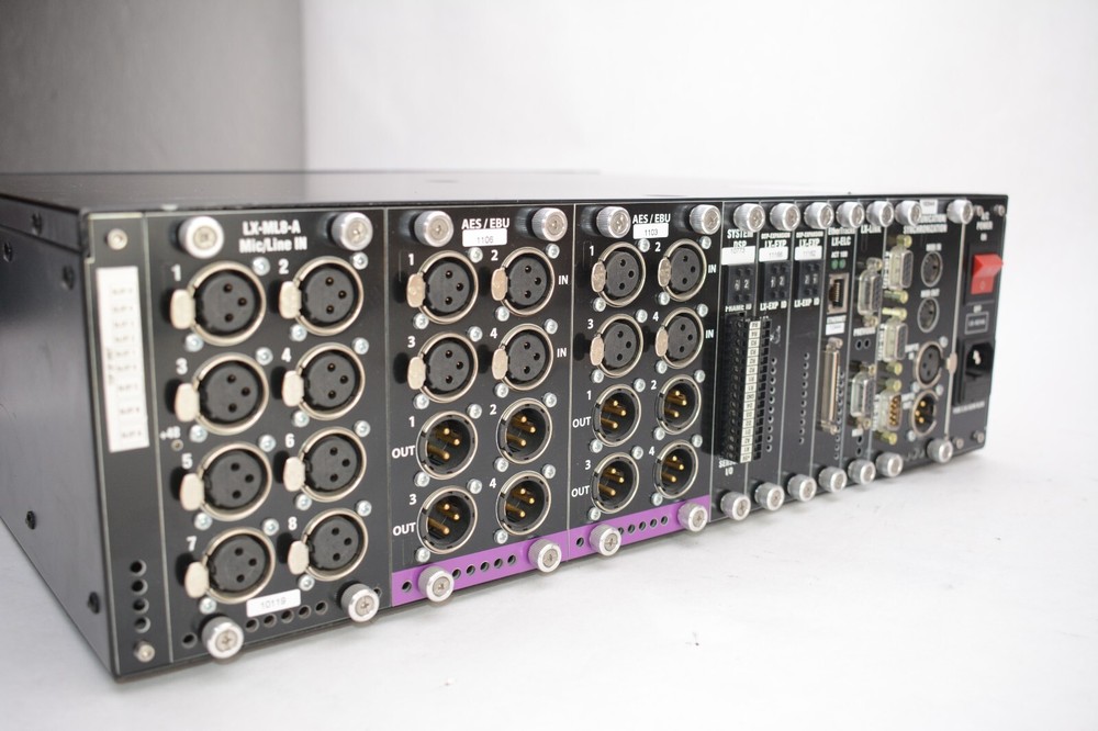 Meyer Sound LCS Matrix3 LX-300 Audio Engine Show Control System W/ 9 Modules