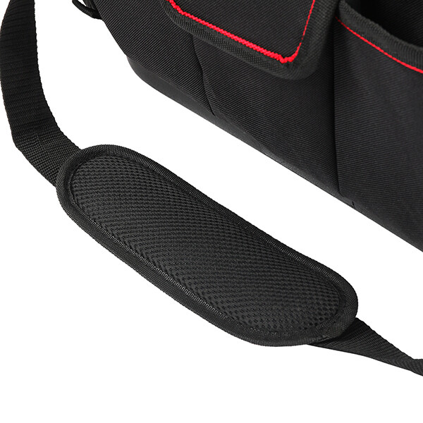 WORKPRO 16" Wide Mouth Heavy Duty Tool Bag Tool Tote Storage 40Pocket Zipper Bag