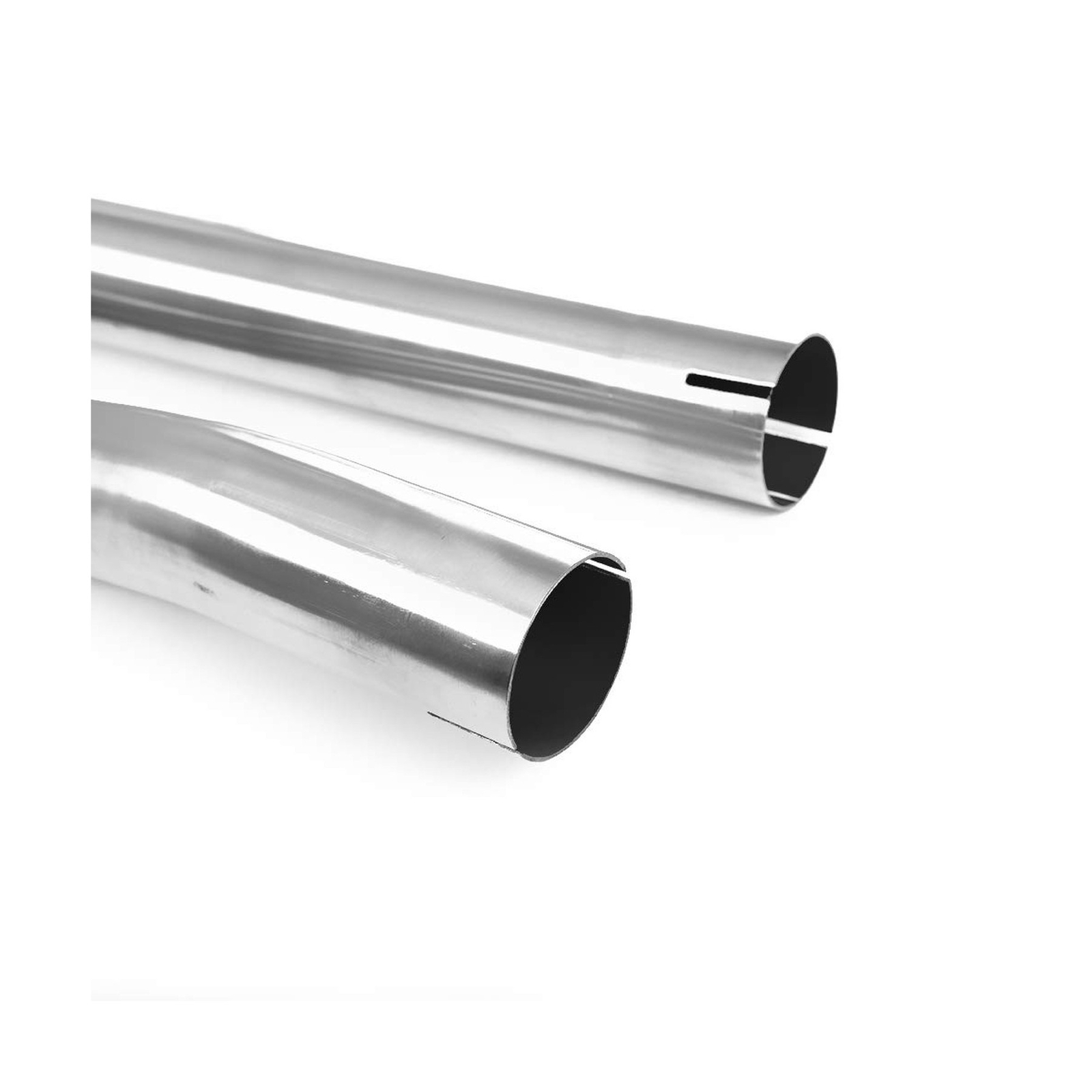 Stainless Steel Hemi Dual Exhaust Muffler Delete Fits 2009-2018 Dodge Ram 1500