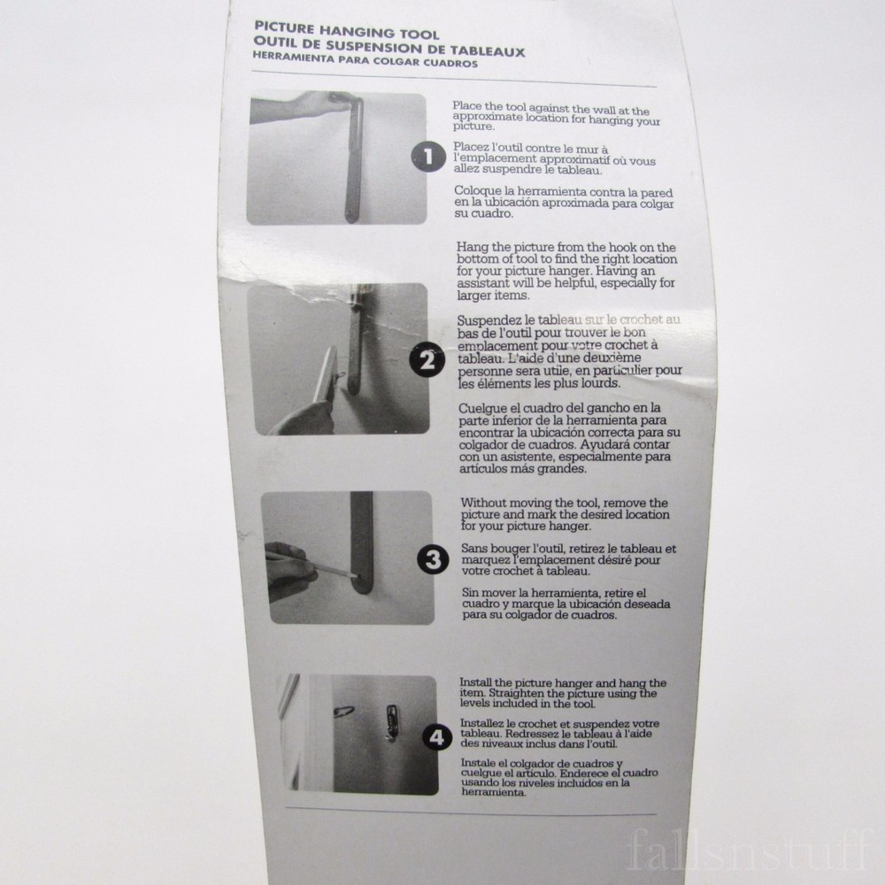 Arrow Picture Hanging Tool Level & E-Z Tweak Adjustable Hanger