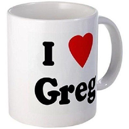 11oz mug I Love Greg