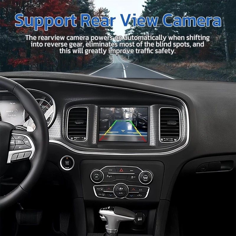 Apple CarPlay 8.4'' Android 15 Radio For Dodge Challenger Charger 2011-2023