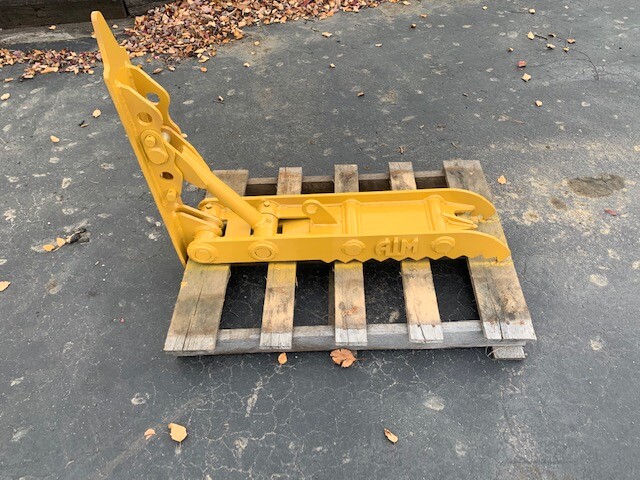 New - 8" x 42" Mechanical Thumb for Mini-Excavators