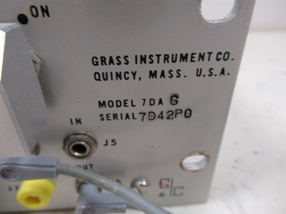GRASS Polygraph D.C. Driver Amplifier 7DAG Rackmount Vintage Laboratory Device