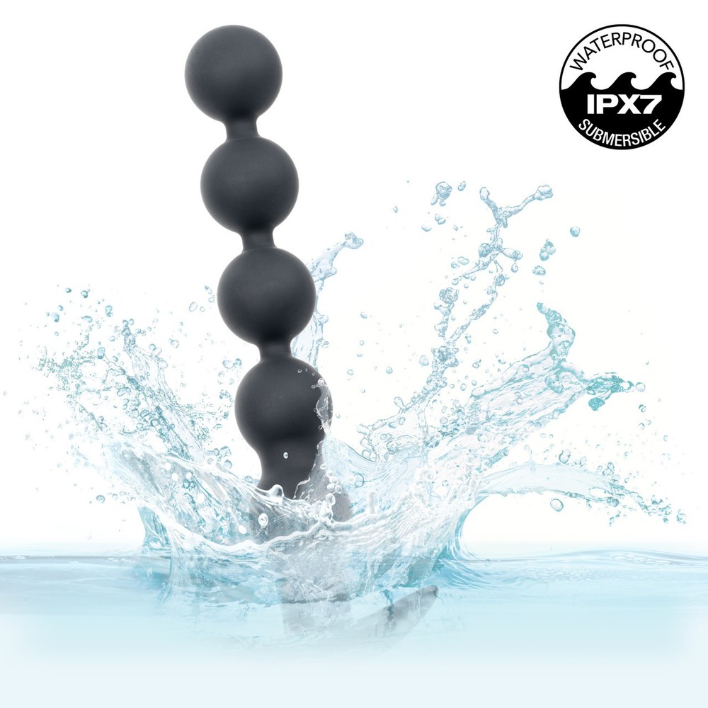 CalExotics Rechargeable Power Balls 10 Speeds Plug Bead Black