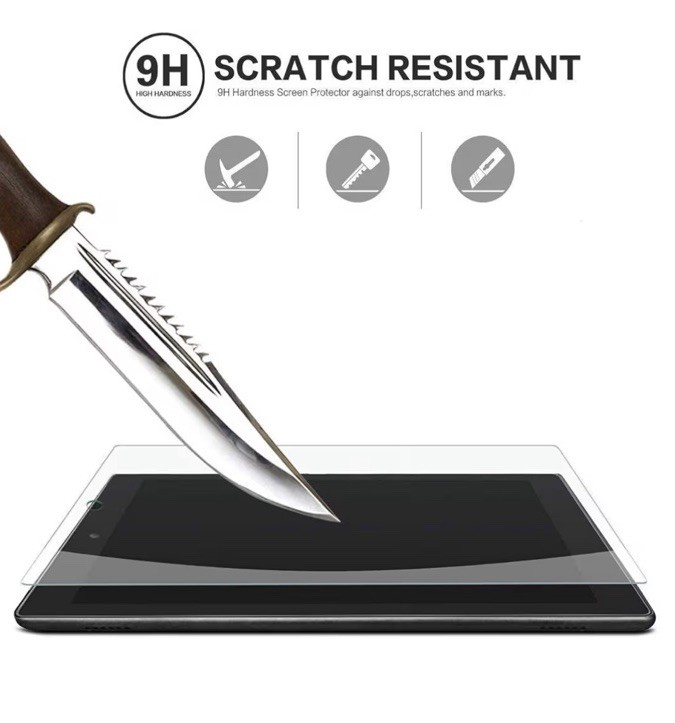 3-Pack Screen Protector for Amazon Kindle Fire HD 8 (2018/2017/2016) 9H