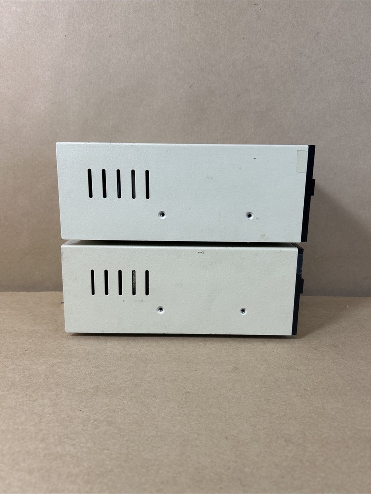 2 Vintage U-SCI MICROSCI 80/64e 5.25 Inch 5¼" Floppy Disk Drives untested