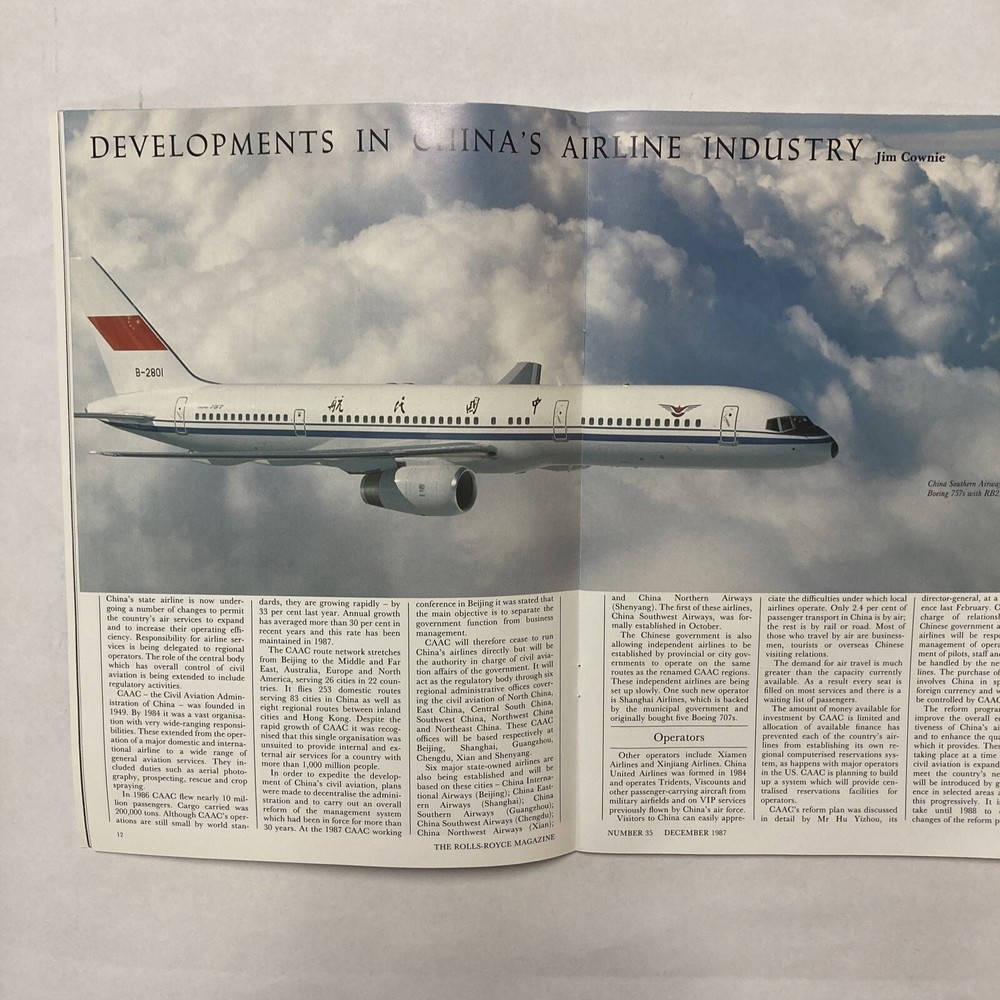 The Rolls-Royce Magazine - December 1987 Issue