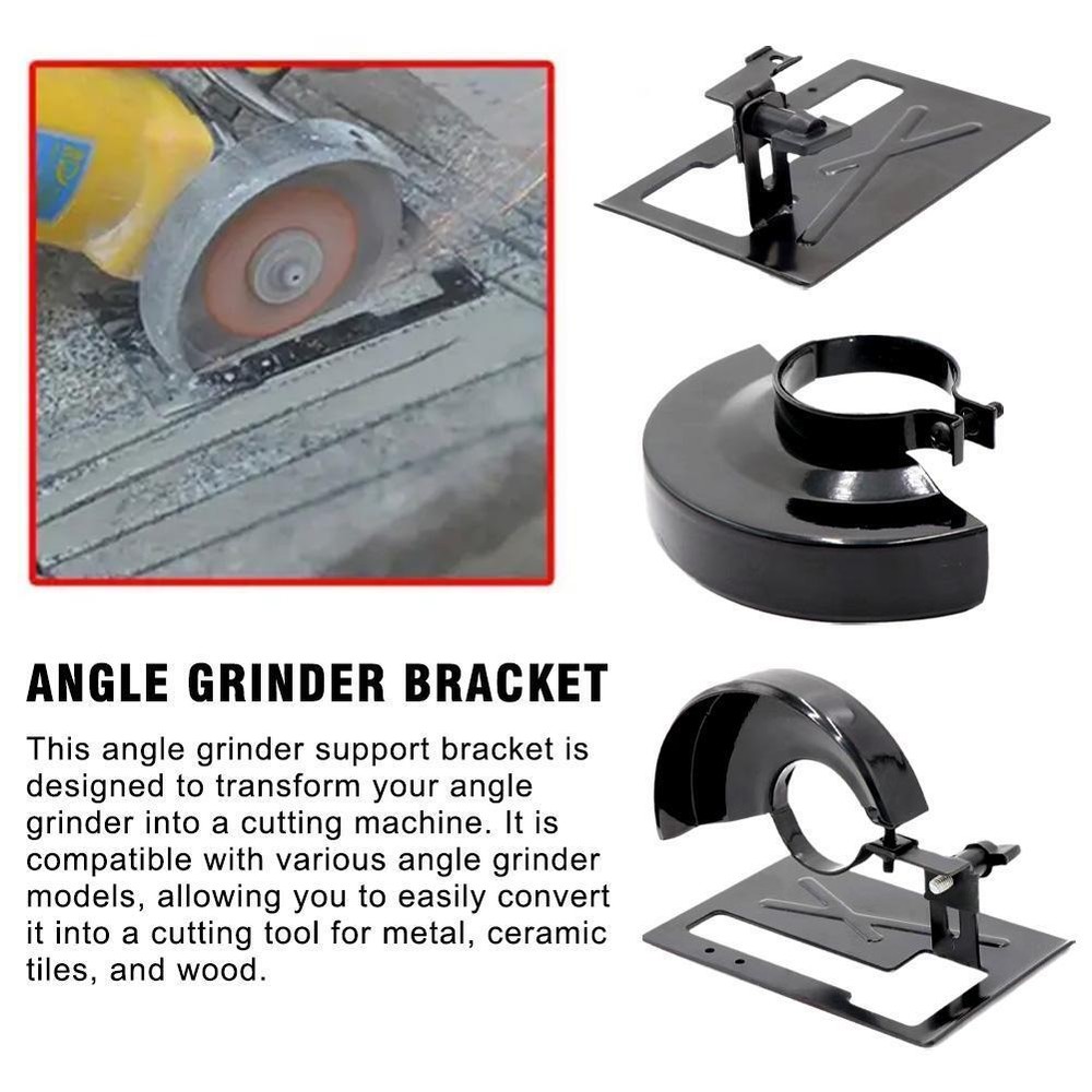 Bottom Plate Brackets Protective Cover For Angle Grinders Cutting Machine H M8L7