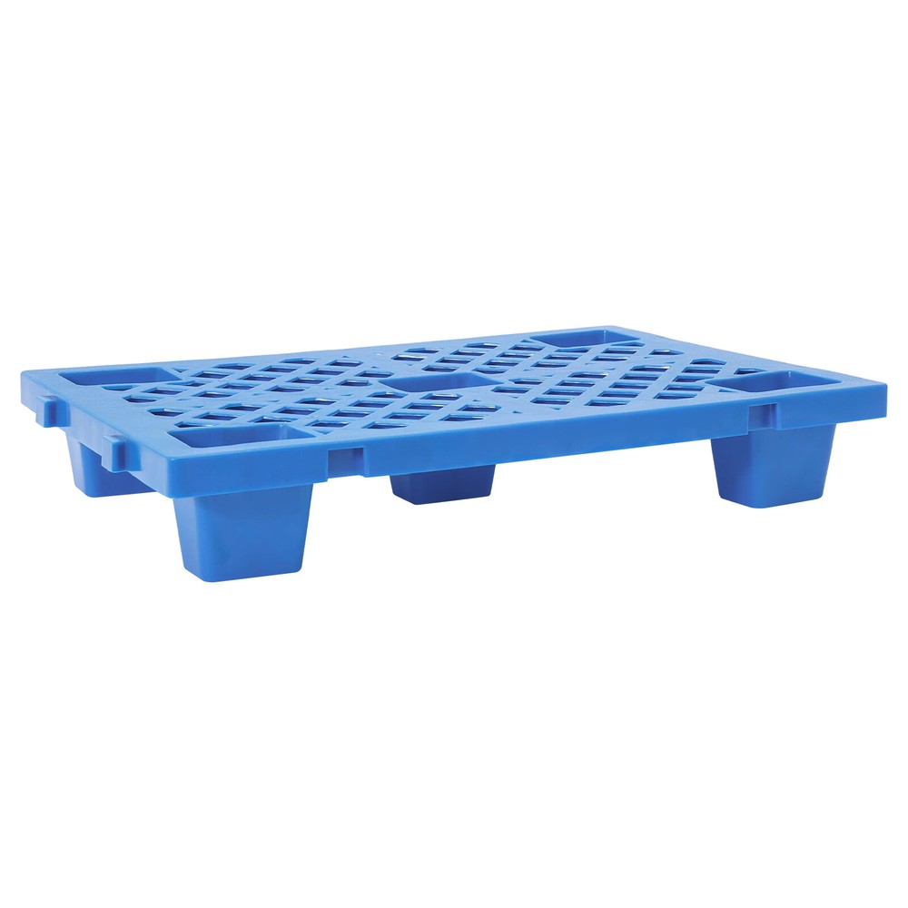 6 Pcs Interlocking Storage Plastic Pallets Rectangular Pallets 100kg/220.46lbs