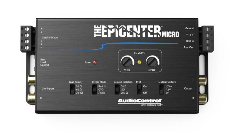 The Epicenter® Micro Bass Restoration Processor & Line Output Converter