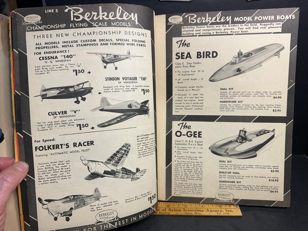 Berkeley Model Catalog & Handbook 1947 - 48, 40 pages