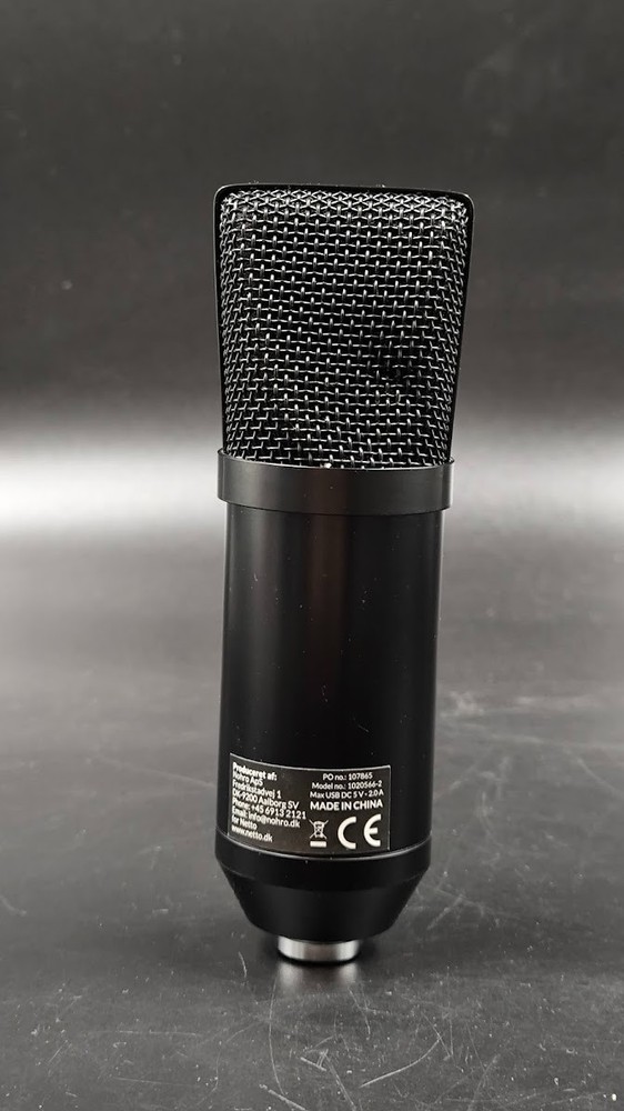 Nohro ApS 1020566-2 Microphone Used Working Black