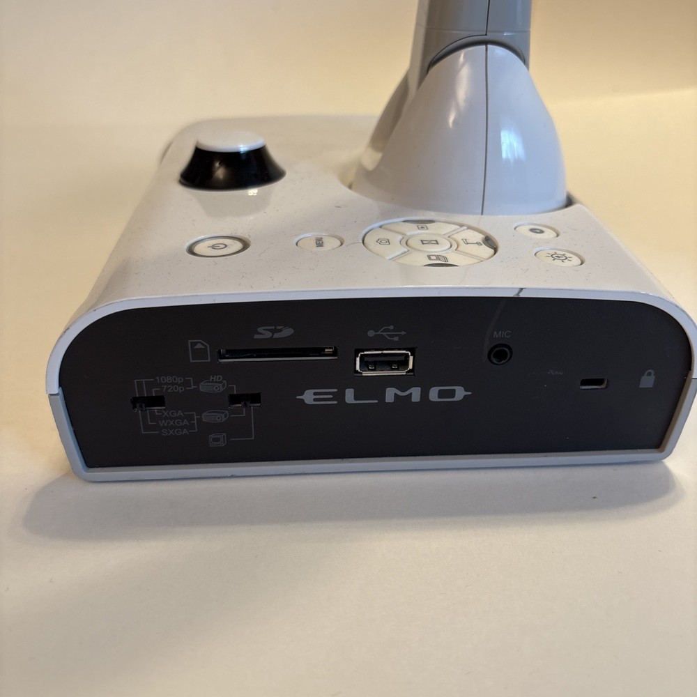 Elmo TT-12 Doc Camera Presenter 3.4MP UNTESTED PREOWNED