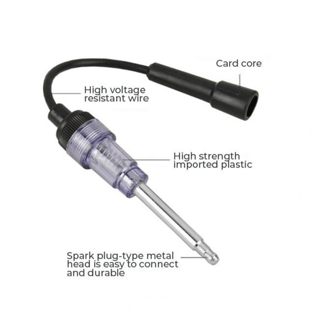 Spark Plug Tester In Line Auto Diagnostic Ignition Coil Engine System Test Tools