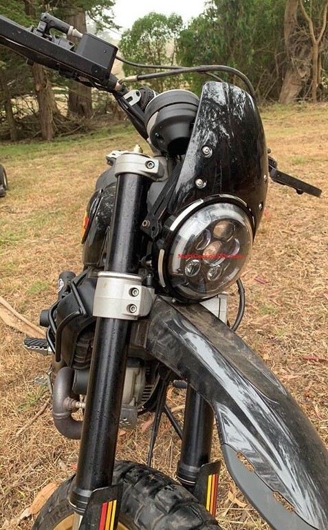 LED Headlight: 2015-2022 Ducati Scrambler . Much brighter than factory headlight