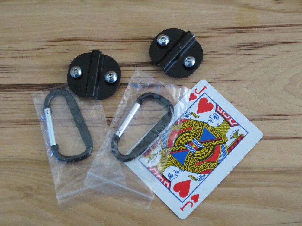 Permobil Backpack Mounting D Clips BAG NOT INCLUDED