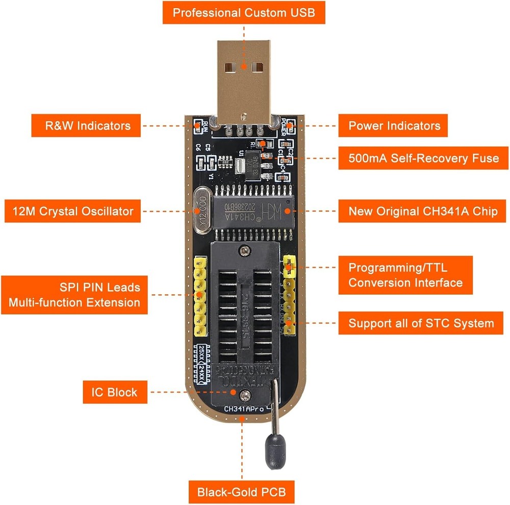 SOIC8 SOP8 Flash Chip IC Test Clips Adapter BIOS Programmer Socket Jig