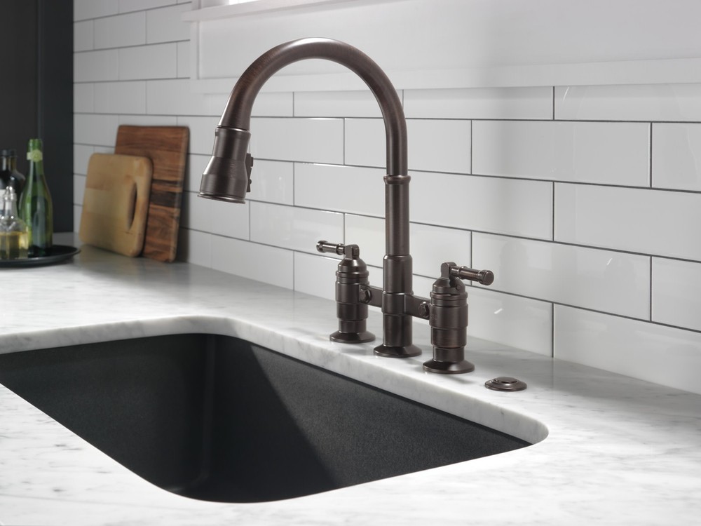 Delta 72050 Garbage Disposal Air Switch - Bronze