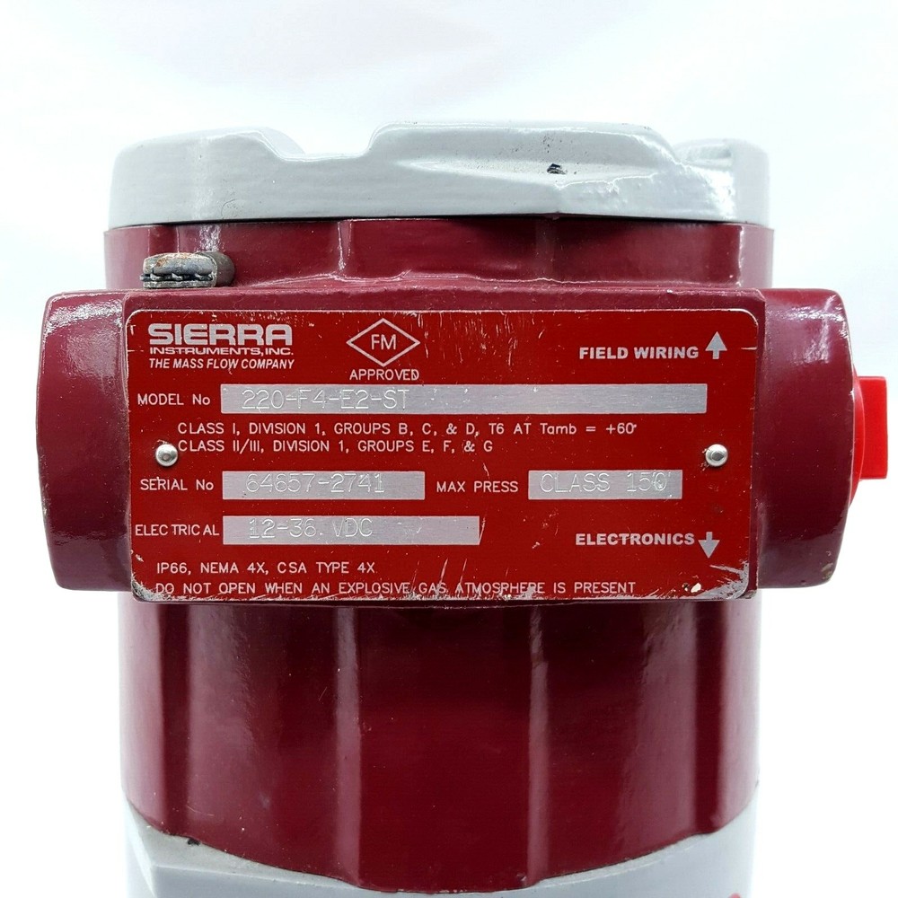 Sierra Instruments Innova-Flo 220-F4-E2-ST Vortex Flow Meter | Untested
