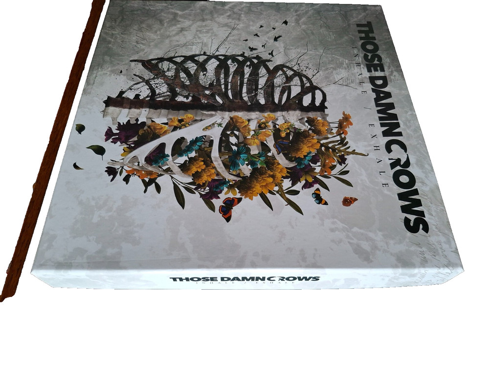 THOSE DAMN CROWS INHALE/EXHALE EMPTY BOX SET..BOX ONLY
