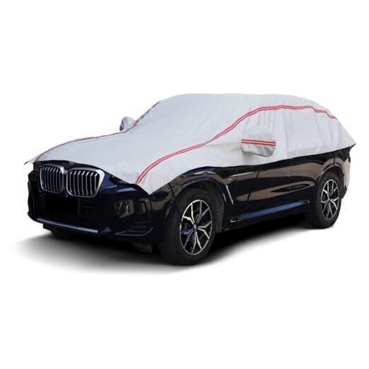 Half Car Cover for Snow, Hail Car Cover with Cotton SUV L(see size table)