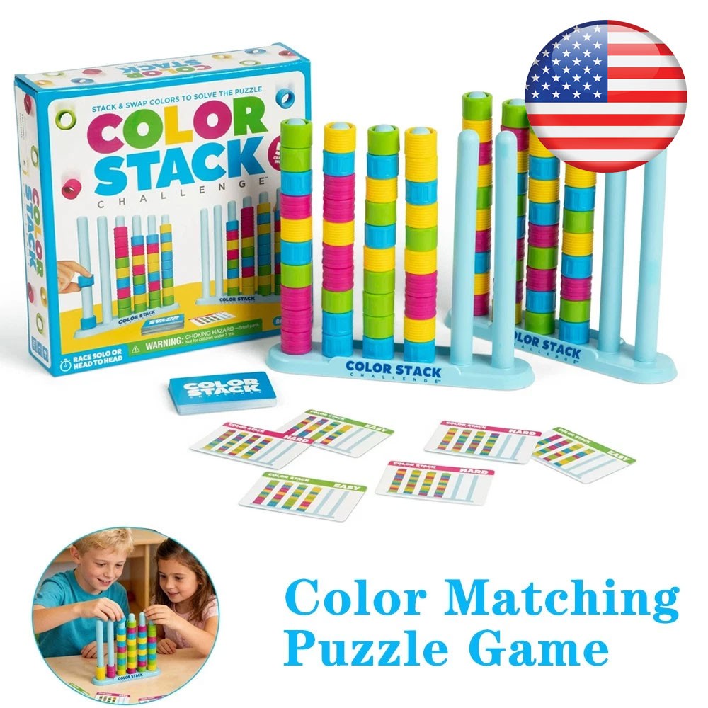 Creative Color Stack Challenge, A Fast-Paced Color Matching Puzzle Game