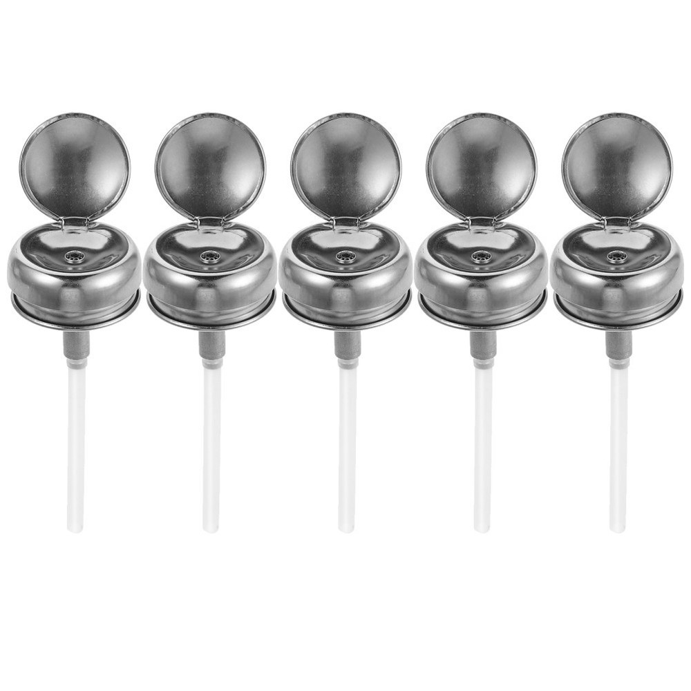 5pcs Push Down Pump Dispenser Cap - Alcohol Dispenser Press Down Lids