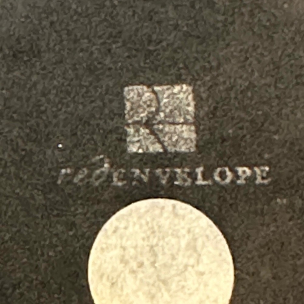 RED ENVELOPE Silver Plated Ring Holder 5” Giraffe Shape