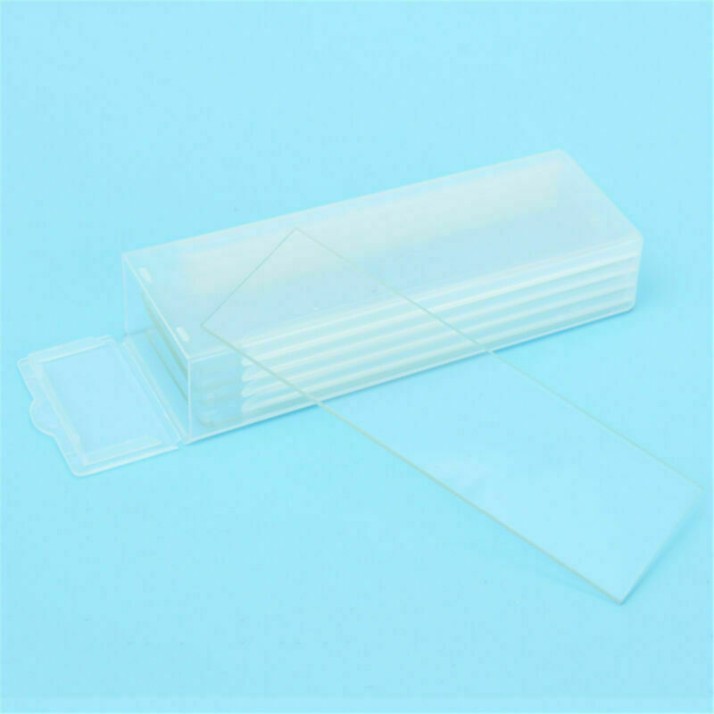 5pcs 1mm Concave Cavity Glass Coverslips Microscope Slide Set Thickness Lab Tool