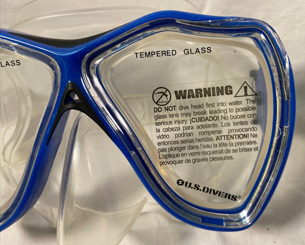 US Divers Fullface Snorkel System, Size Adult Medium M