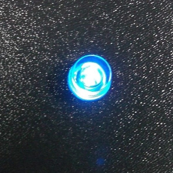 BBT 12 VDC Waterproof Blue LED Hi Profile Indicator Light
