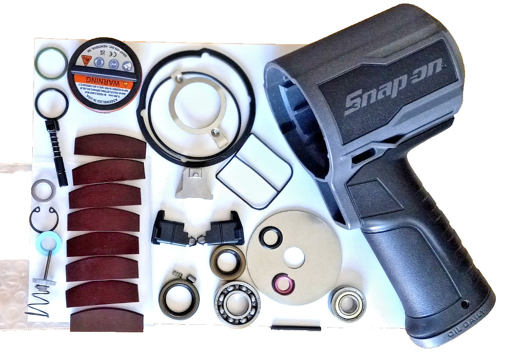 SNAP ON PT850 TUNE UP KIT UPDATED THROTTLE VALVE KIT+NEW GREY HOUSING AS SHOWN