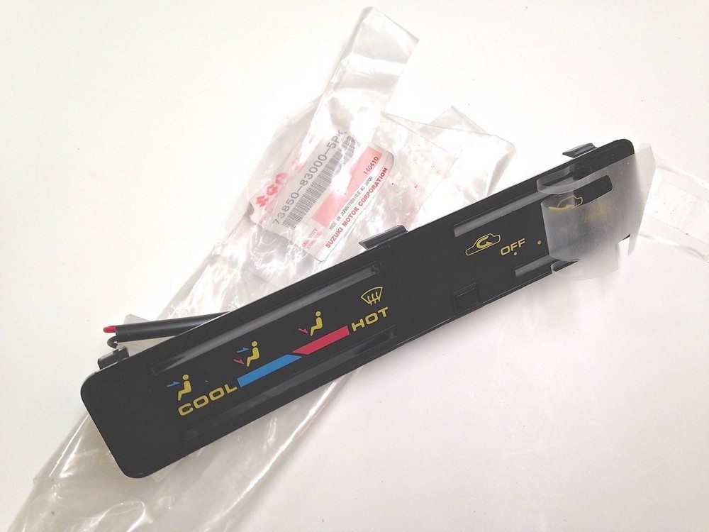 HEATER CONTROL PANEL (OEM/SGP) - SAMURAI '85-'88