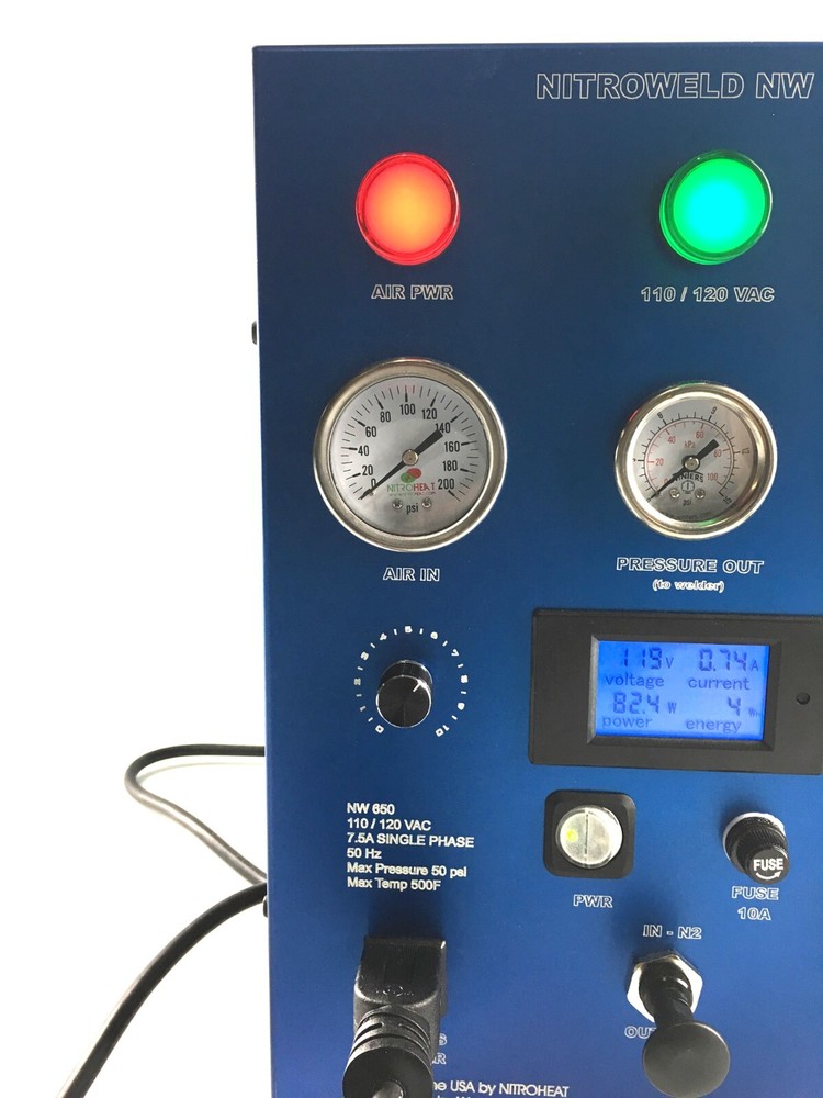 Nitroheat plastic welder