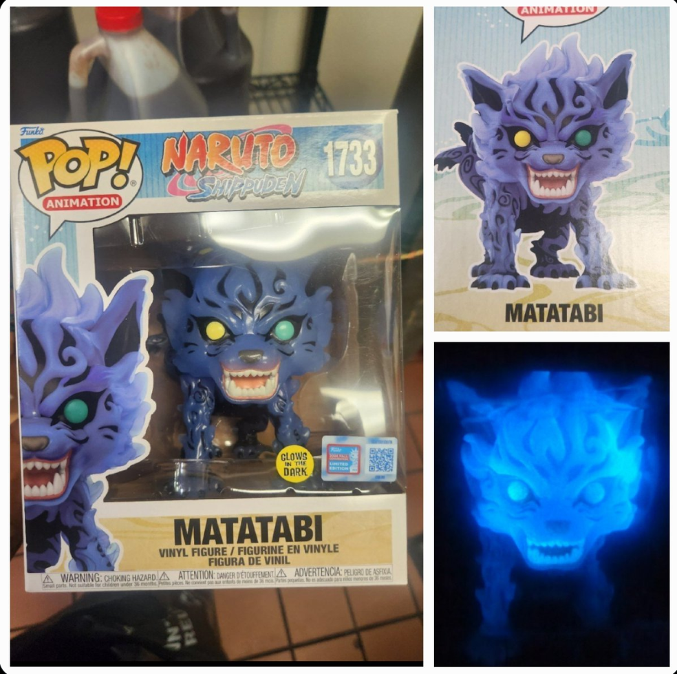 Funko Pop! Naruto Matatabi GITD 6” 2024 NYCC SHARED Exclusive Naruto PREORDER