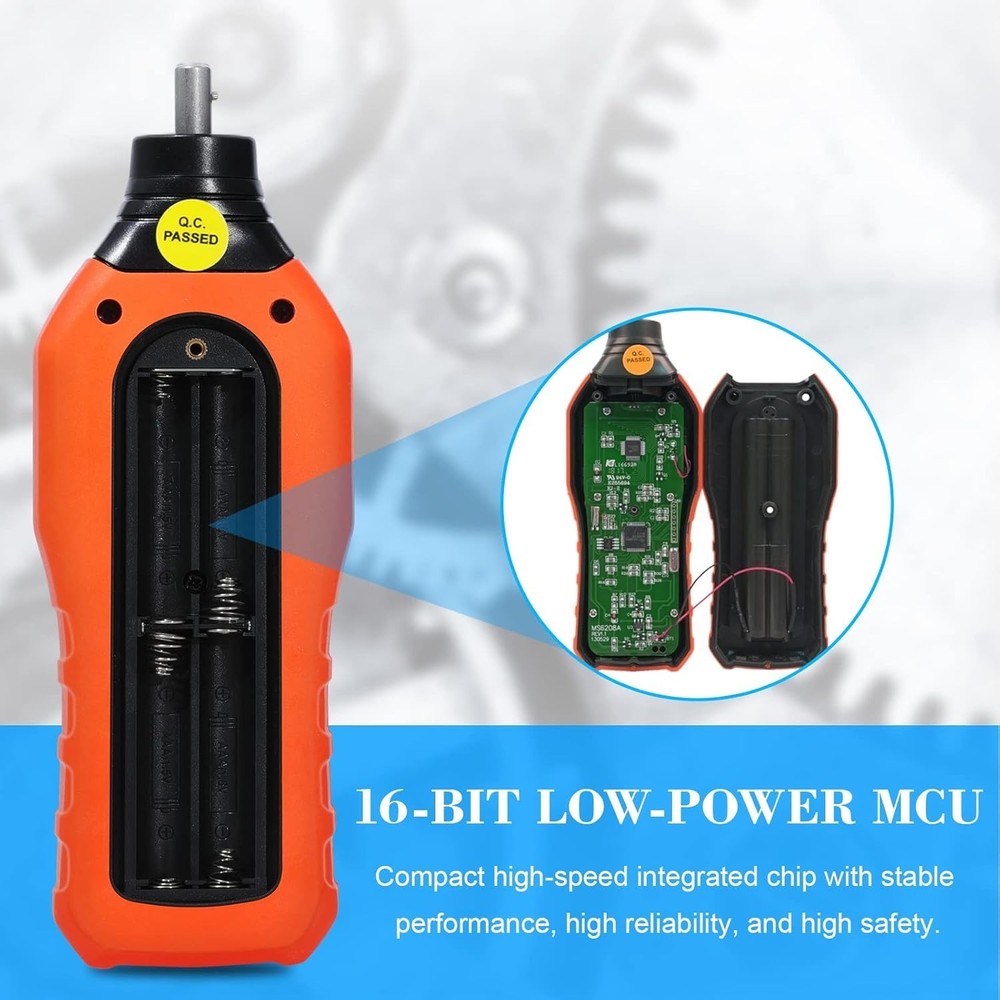 Versatile Experience with PT6208A Tachometer - LCD Backlight & 100 Groups Data