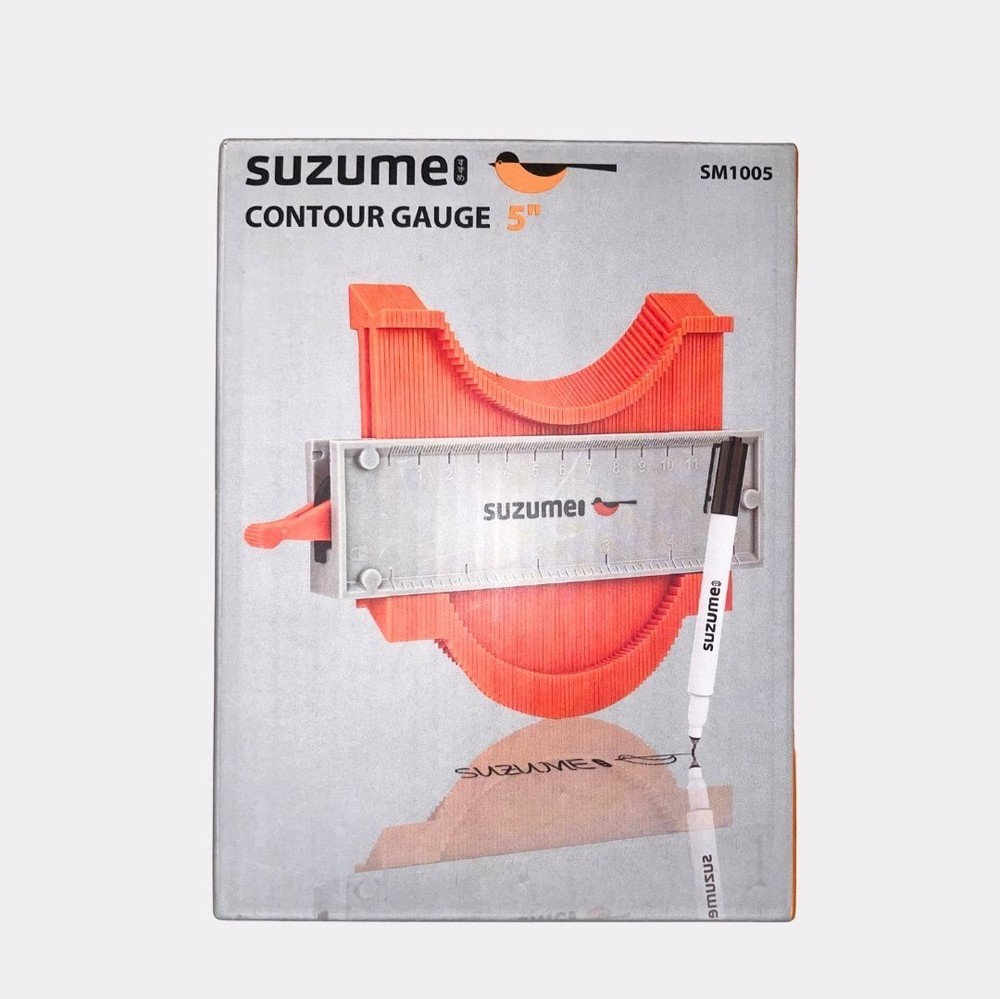 Contour Gauge Tool (5")  with carpenter pencil