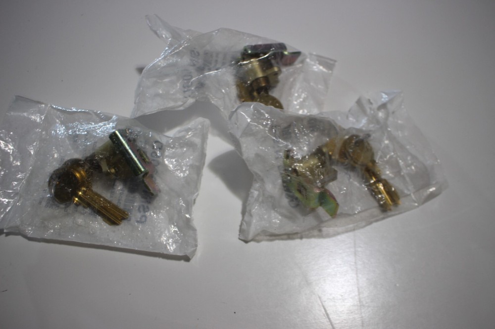 KEY LOCK FOR MAILBOX O306D 3-PACK 2 KEYS EACH