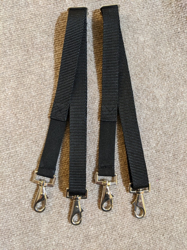 Horse Blanket Snap Leg Straps w/elastic
