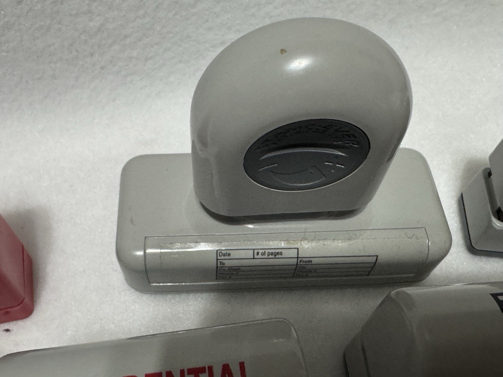 Office Stamp Lot Xstamper & Sanford | PAID RECEIVED FILE CONFIDENTIAL FAX