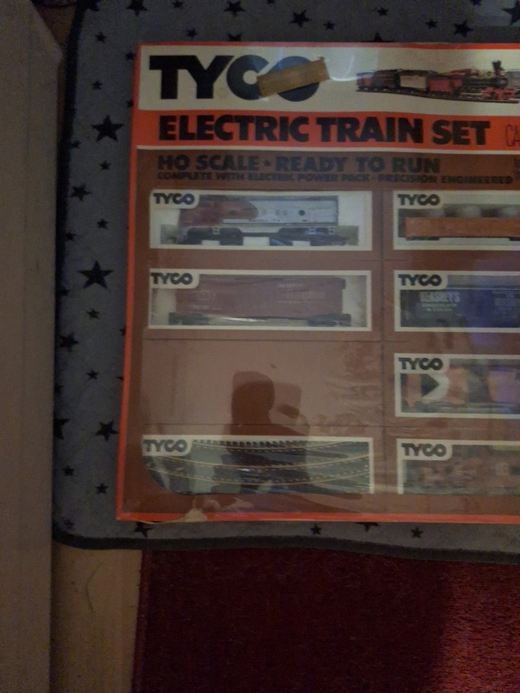 Tyco HO Train Set #7612 Sante Fe SEALED