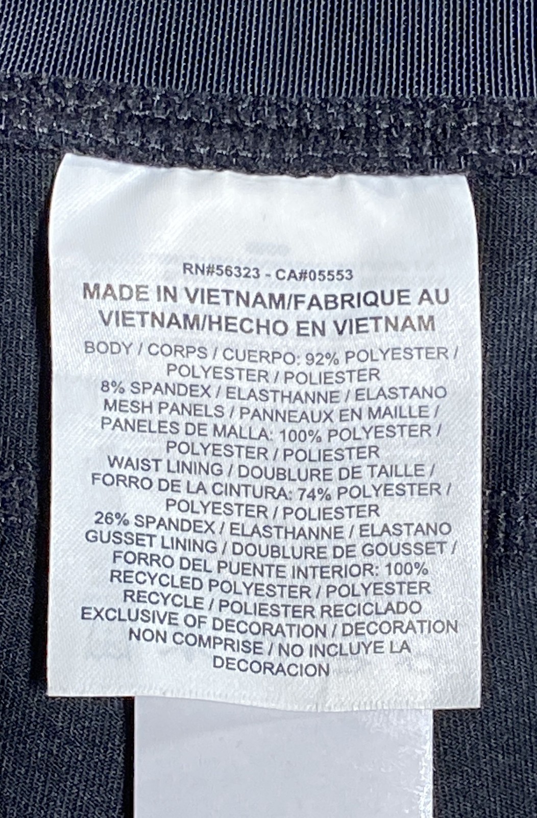 NWT Nike Women's Power Running Capri Leggings Black Dri-Fit Mesh Panel Size XS