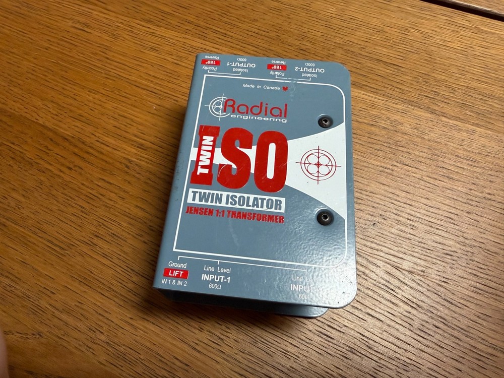 Radial Engineering Twin-Iso Balanced Line Isolator