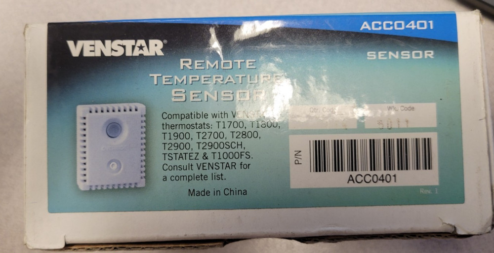 Venstar Remote Temperature Sensor ACC0401