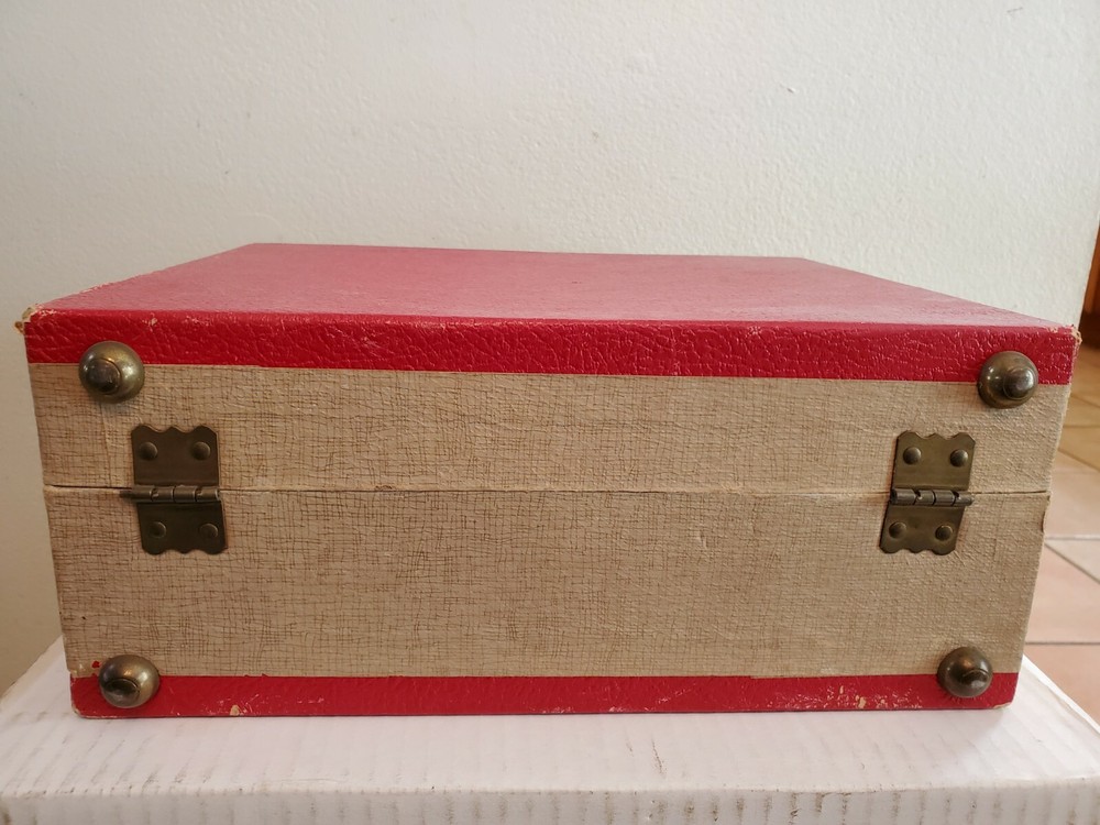 Vintage Portable Phonograph Record Player