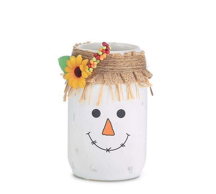 Scarecrow Mason Jar, Pint Size